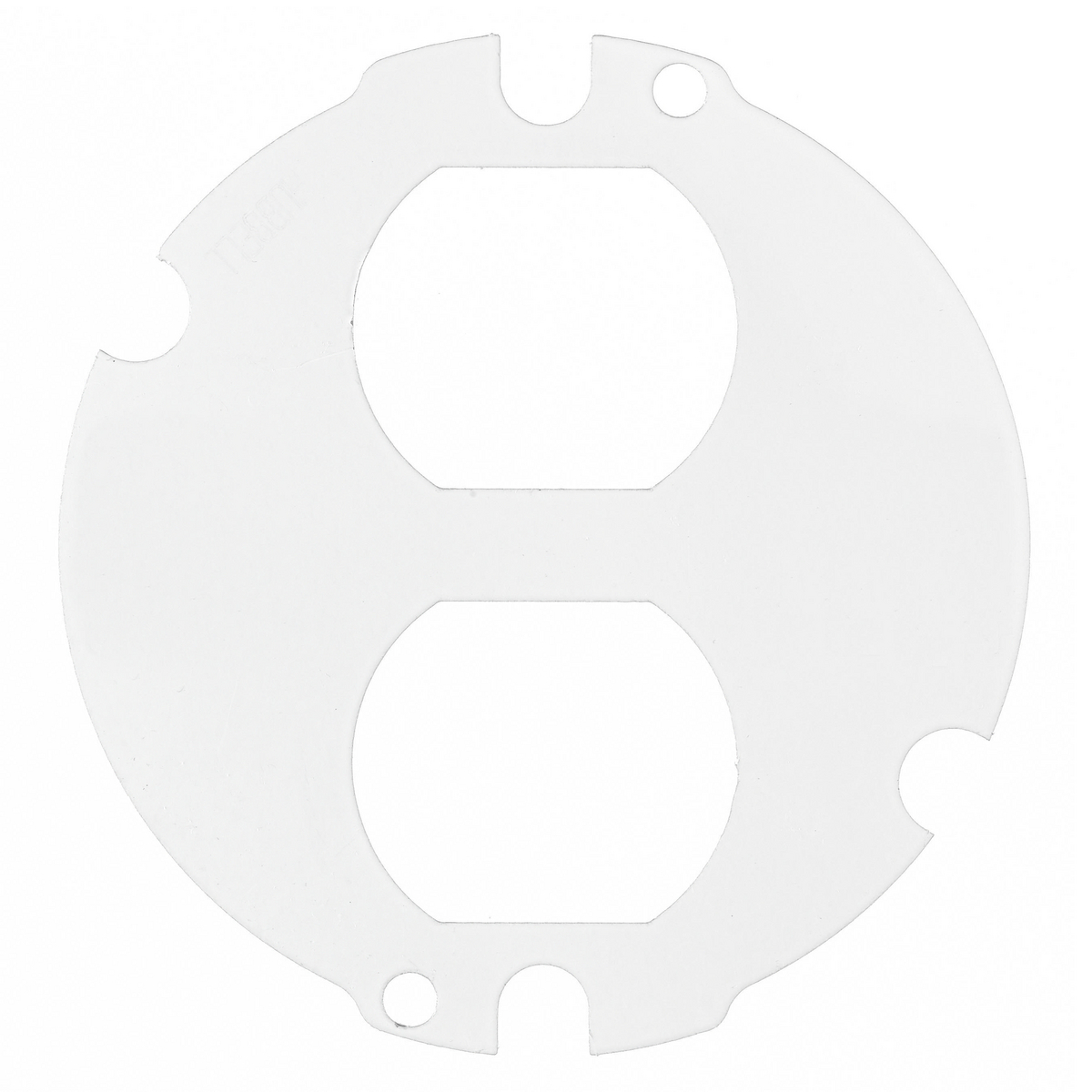 S1R4SPDUPLEX Duplex Standard Sub Plate, Stamped Steel