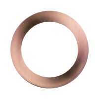 DLE6-TR-AC Round Trim Ring, For Use With DLE6 Series Downlight, 6 in Dia, Stamped Steel