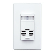OSSMT-GDW 1-Pole Field Configurable Self Adjusting Occupancy Sensor, 120/230/277/347 V AC, Multi-Technology/PIR/Ultrasonic Sensor, 2400 sq-ft Coverage, 180 deg Viewing