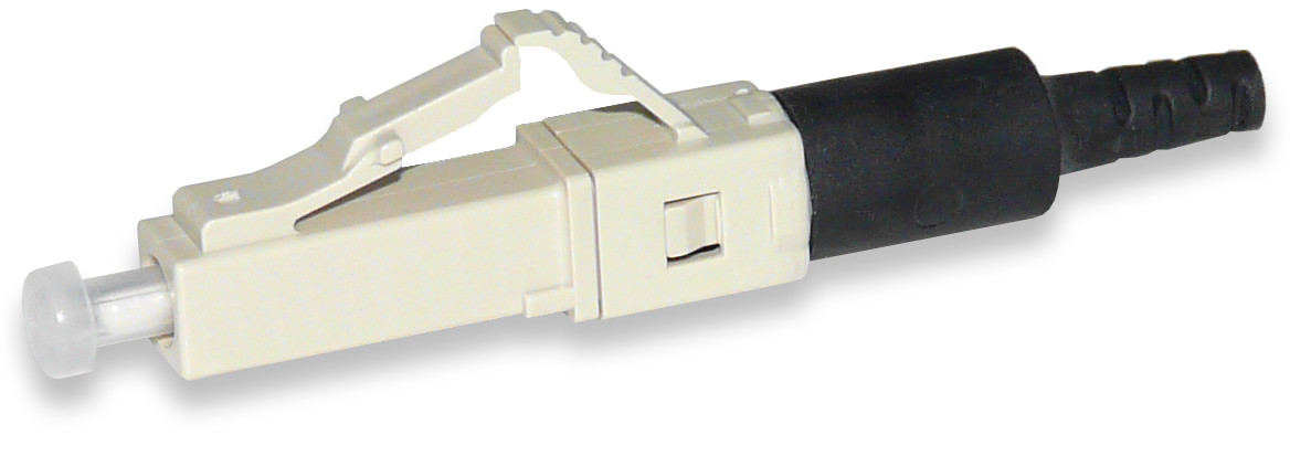 LC Connector, OM1 62.5-µm MM 250-or-900-µm Cable, Beige