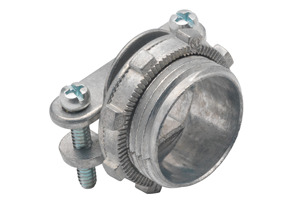 670-DC2 Conduit Connector, 3/4 in Trade, For Use With Non-Metallic Cable, Die Cast Zinc, Ball Burnished/Mirror Smooth