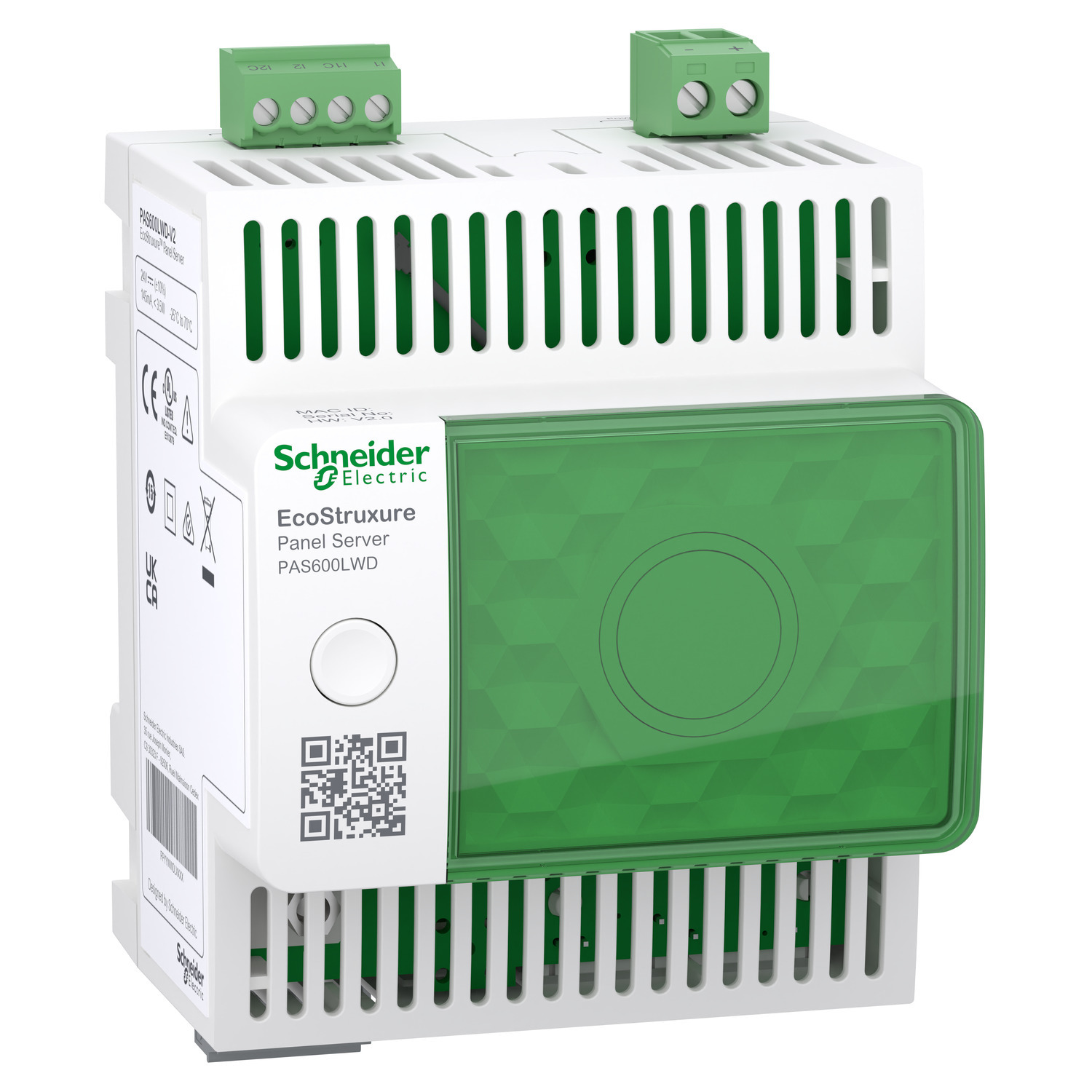 EcoStruxure Panel Server Wired by Design - universal concentrator modbus gateway 24 VDC