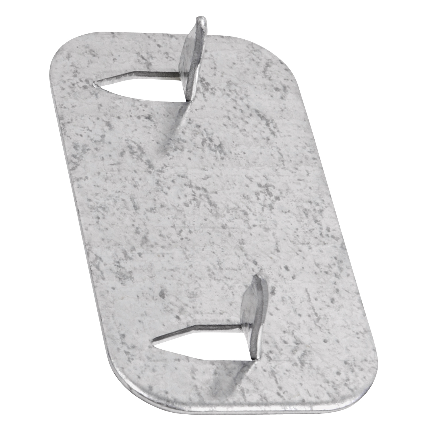 CP-1 Steel City Cable Protector Plate, 2-37/64 in H x 1-3/8 in W, Steel, Galvanized