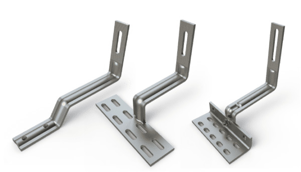 404020 4-Rail Supplemental Hardware Kit, For Use With Ground Fixed Tilt (GFT) Shared Rail Ground Mount System, Aluminum