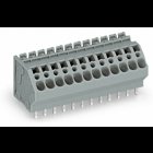 PCB terminal block; 4 mm; Pin spacing 5 mm; 4-pole; CAGE CLAMP; commoning option; 4,00 mm; gray