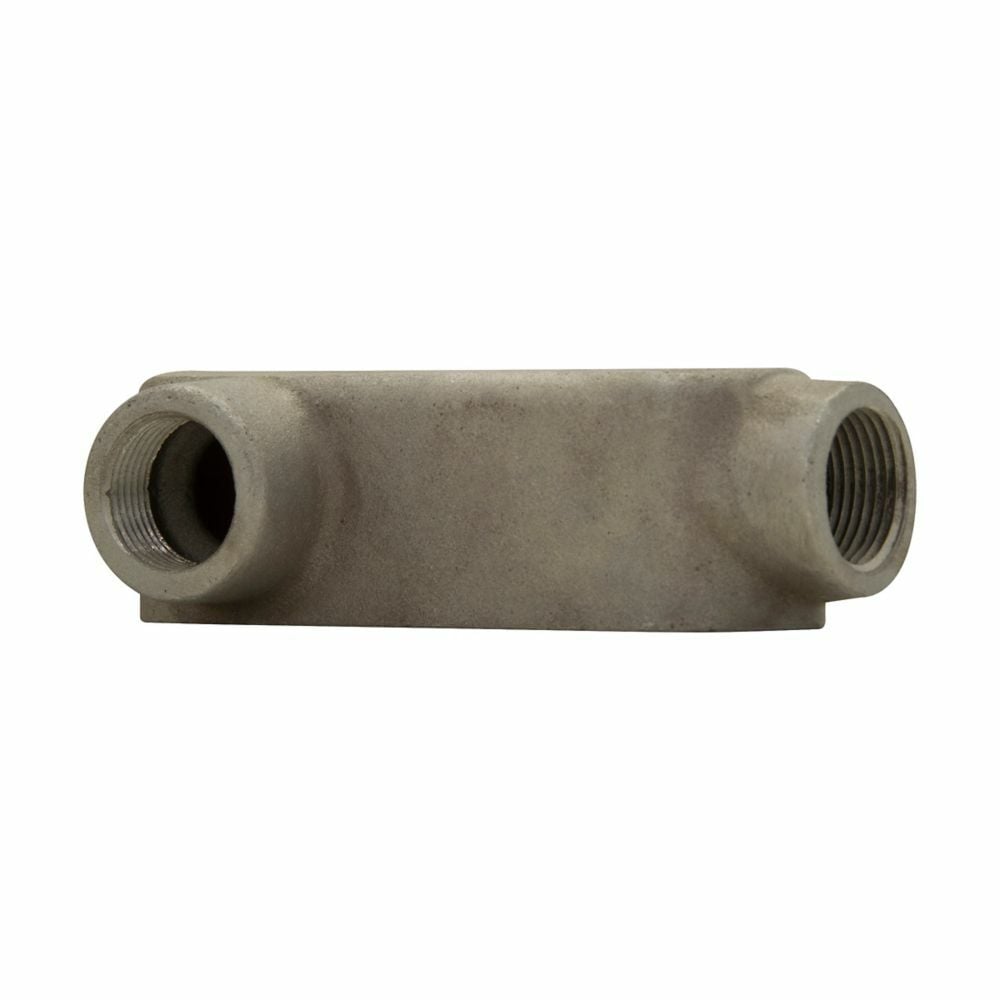 LL989 Condulet Type LL Conduit Outlet Body, 1 in Hub, 5 Form, Malleable Iron, Hot Dipped Galvanized