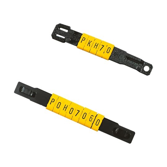 SMK244-4-CO E-Z Code Closed Slotted Sleeve Marker, Vinyl, : Legend