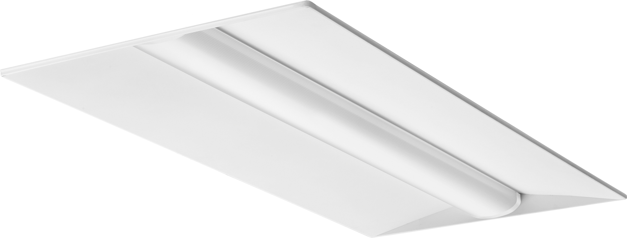 2BLT4 40L ADP LP840 2ft x 4ft Basket LED Lensed Troffer, 4000 LM, 4000K, 34W