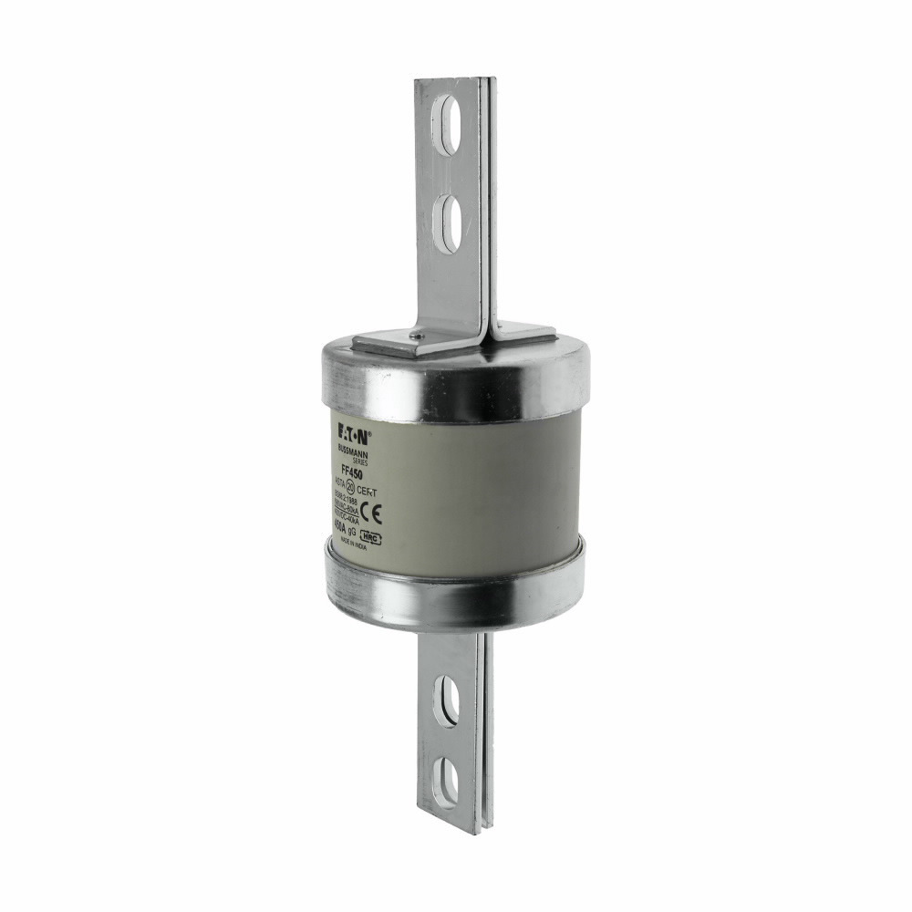 FF450 British Standard Low Voltage Specialty Fuse, 450 A, 690 V AC, 80 kA Interrupt, Class: GL/GG