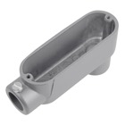 2-1/2 inch Set Screw Die Cast Aluminum Conduit Body with Back-Opening. For Use with EMT Conduit.