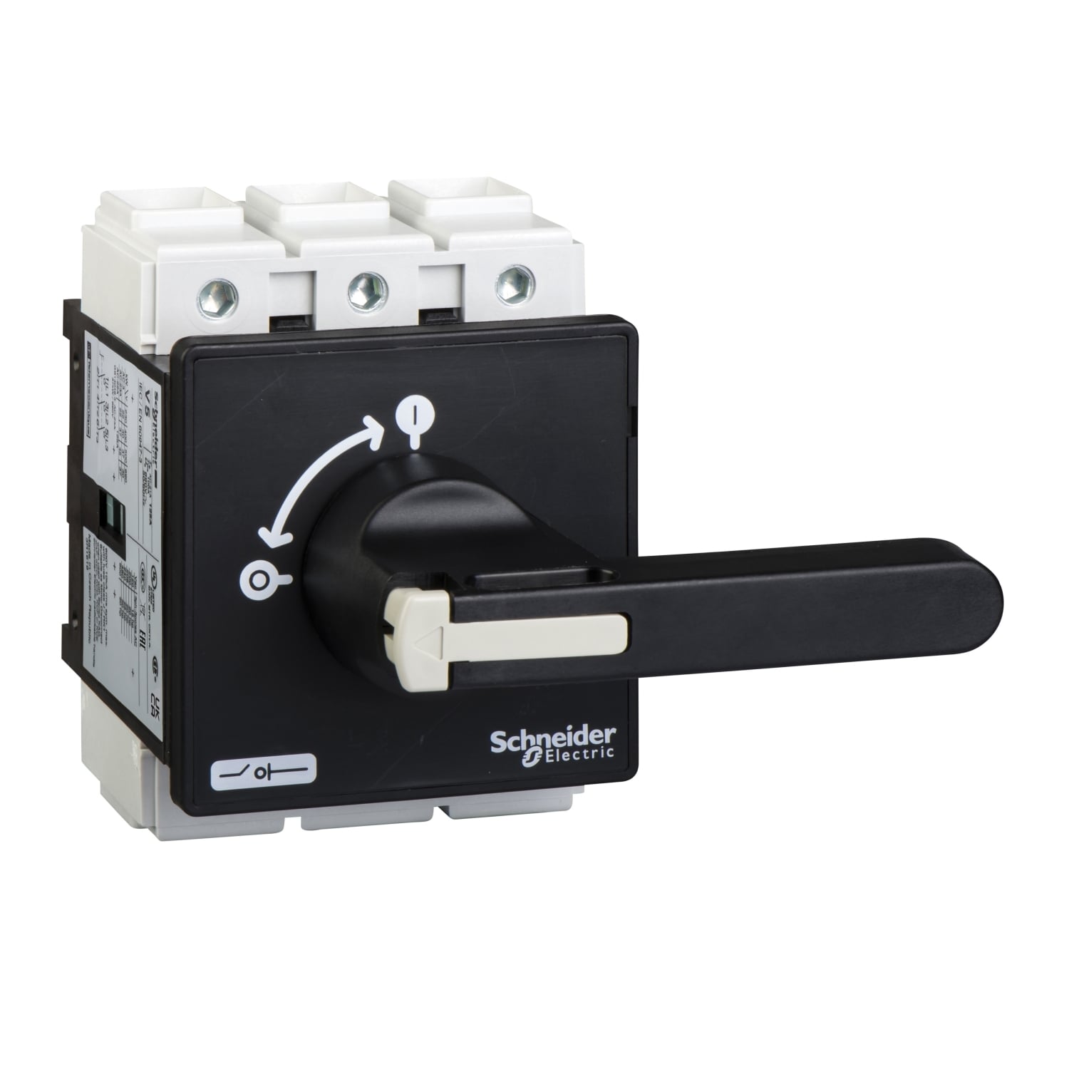 VBF6 TeSys Vario Emergency Stop High Performance Long Main Disconnect Switch With 4-Hole Mounting, 690 V AC, 175 A, 3NO 3 Form A Contact, 3 Poles