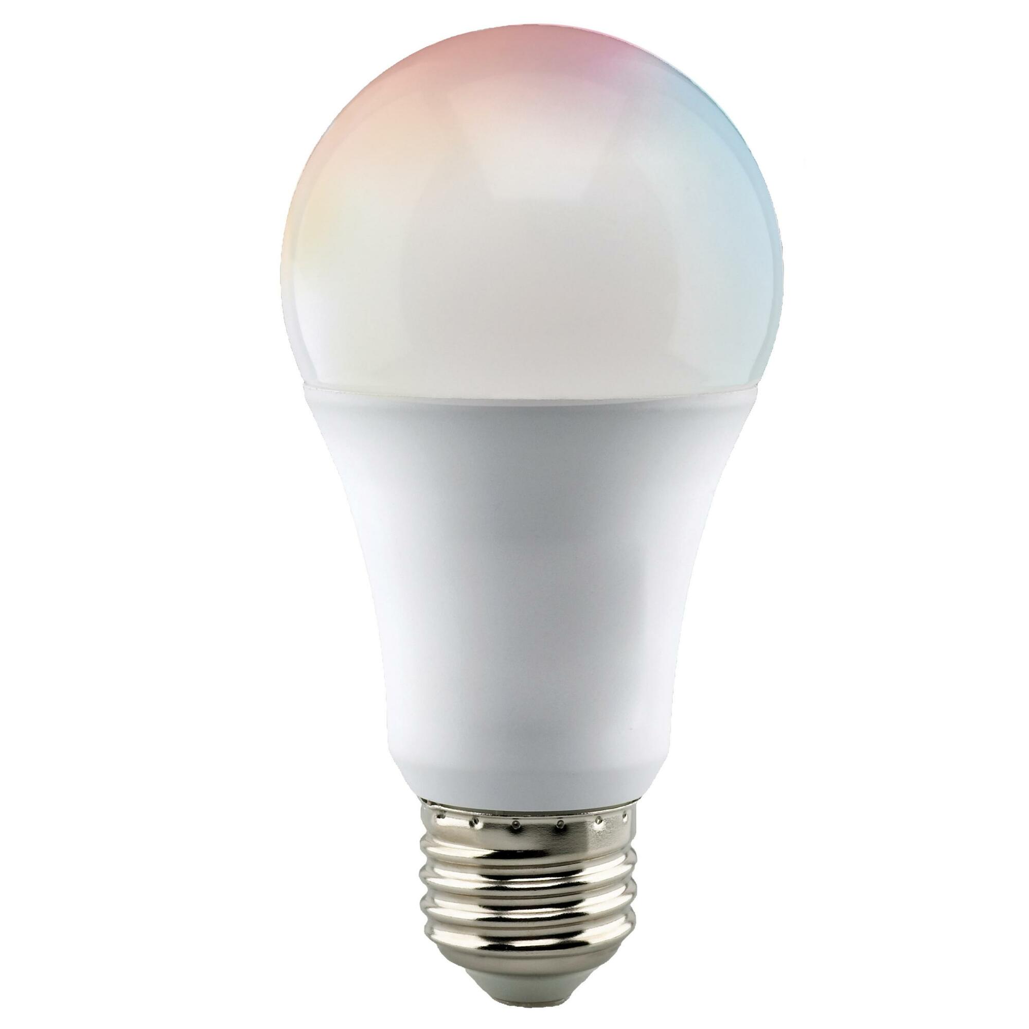 S11254 Type A Smart Dimmable LED Lamp, 10 W, 60 W Incandescent Equivalent, E26 Lamp, A19 Shape, 800 Lumens