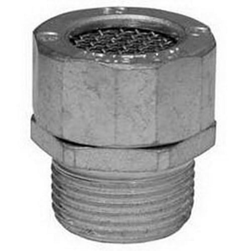 CRN75S Dust-Ignitionproof Explosionproof Conduit Drain, 3/4 in, Steel, Zinc Electroplate