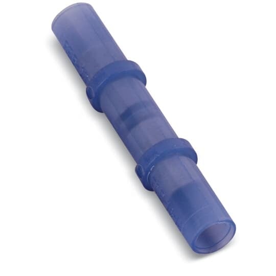 2RBB Sta-Kon Nylon Insulated Aircraft Splice Connector, 16 to 14 AWG Conductor, 1.52 in L, Copper, Blue