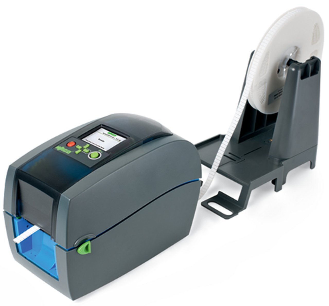 258-5001 Printer, Thermal Transfer Print, 47 mm W Tape, 300 dpi Font, Color TFT LCD Display