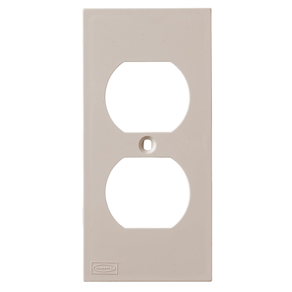 KP8AL KP Series Molded Non-Metallic Standard Face Plate, For Use With PT1, PP1, PL1, PW1 and PB2 Series Non-Metallic Raceway, Plastic, Almond
