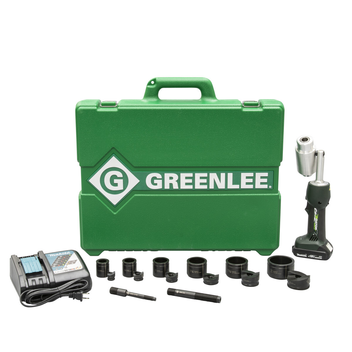 LS50L11B Gator Single Trigger Punch Tool, 6 ton Maximum Punch Force, For Use With 2 Ah Lithium-Ion and Battery Powered/Hydraulic 7 ton Driver