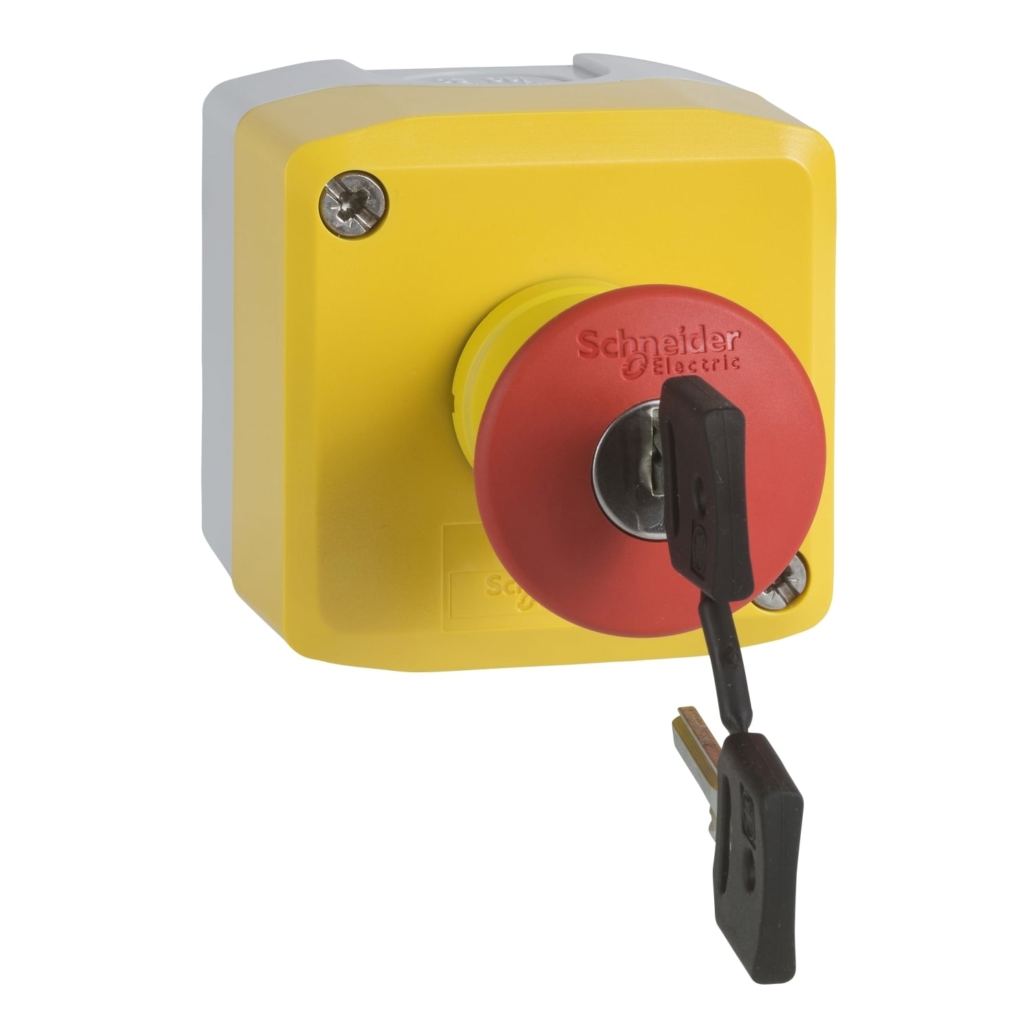 XALK Harmony XALK188H7 Pushbutton Control Station, 600 V AC/DC, 10 A, 1NC Contact, 1 Operators, NEMA 13/4X NEMA Rating