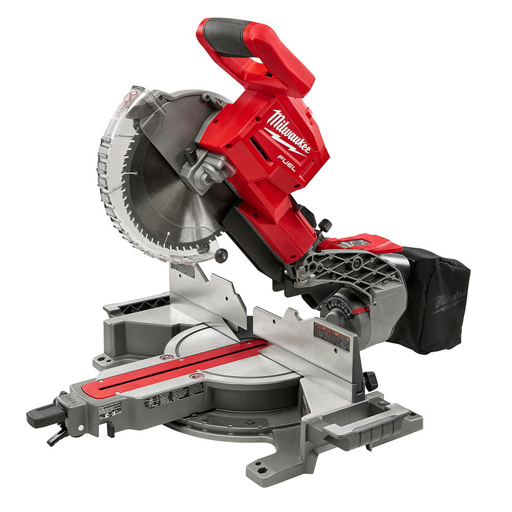2734-20 Cordless Sliding Miter Saw, 10 in Dia Blade, 5/8 in Arbor/Shank, 2 x 12 in Cross Cut at 90 deg Cutting, 50 to 60 deg Miter, 48 deg Bevel