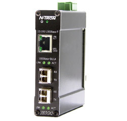 1003GX2 Gigabit Industrial Ethernet Switch, LC 550m
