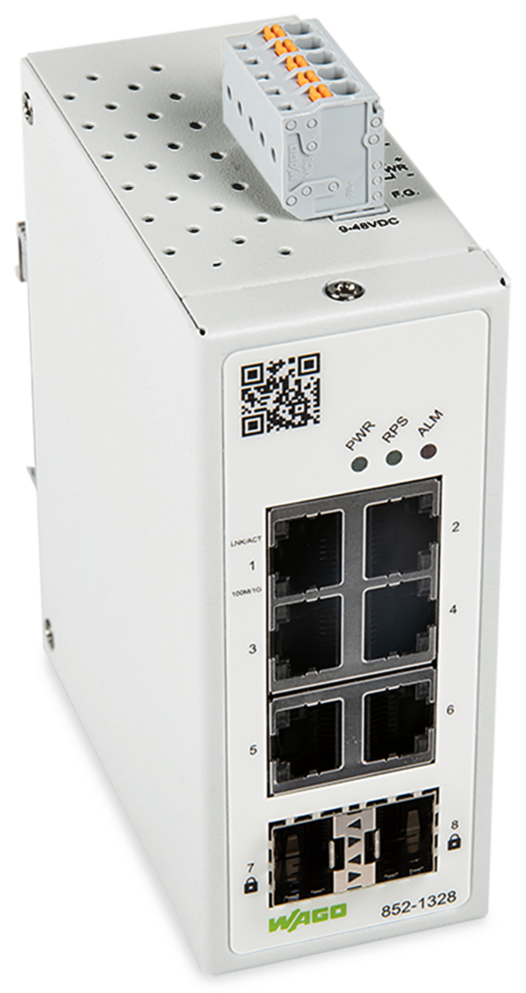 852-1328 852, Ethernet Network, 1000BASE-T Interface, (6) Ports