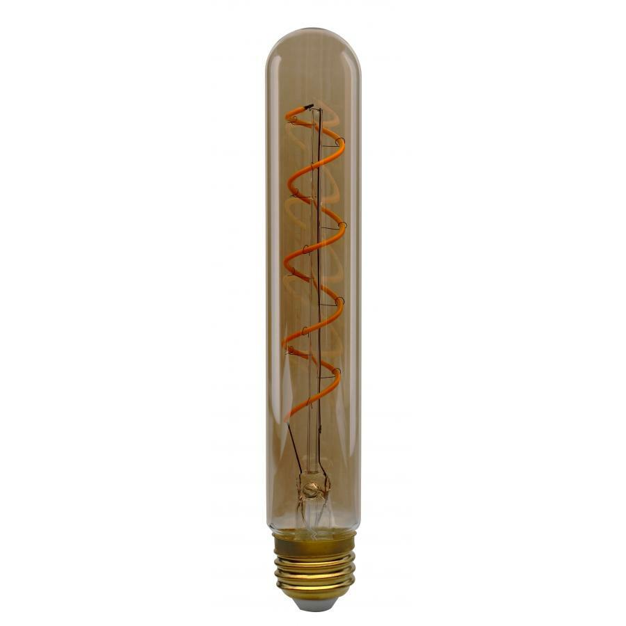 S9971 LED Lamp, 4 W, 25 W Incandescent Equivalent, E26 Lamp, T9 Shape, 240 Lumens