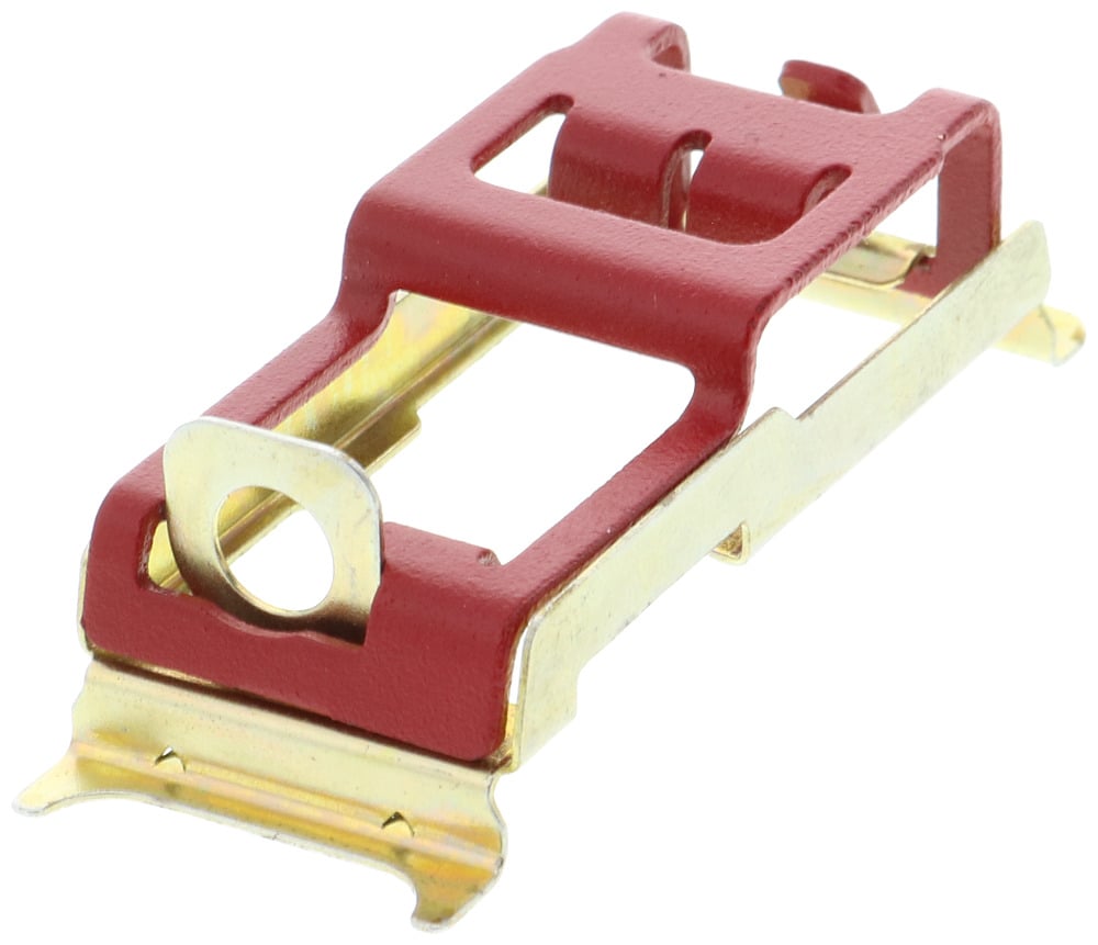 ECPLD1R 1-Pole Padlock Device, For Use With Type QP, BL, QAF2, QPF2, QE, QT-Duplex, BQ and BQXD 1-Pole Circuit Breaker, Red