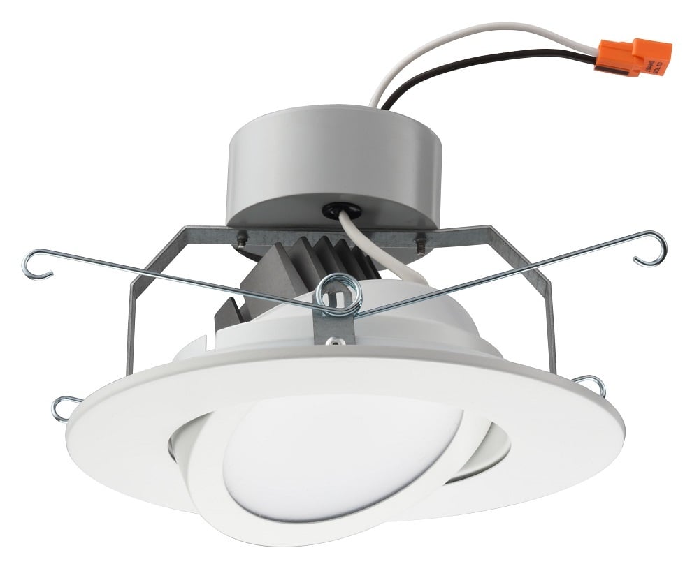 6G1MW LED 40K 90CRI M6 6G1 Dimmable IC/Non-IC Retrofit LED Module, 11 W Fixture, 3-7/16 in Ceiling Opening, 120 VAC, Aluminum Housing