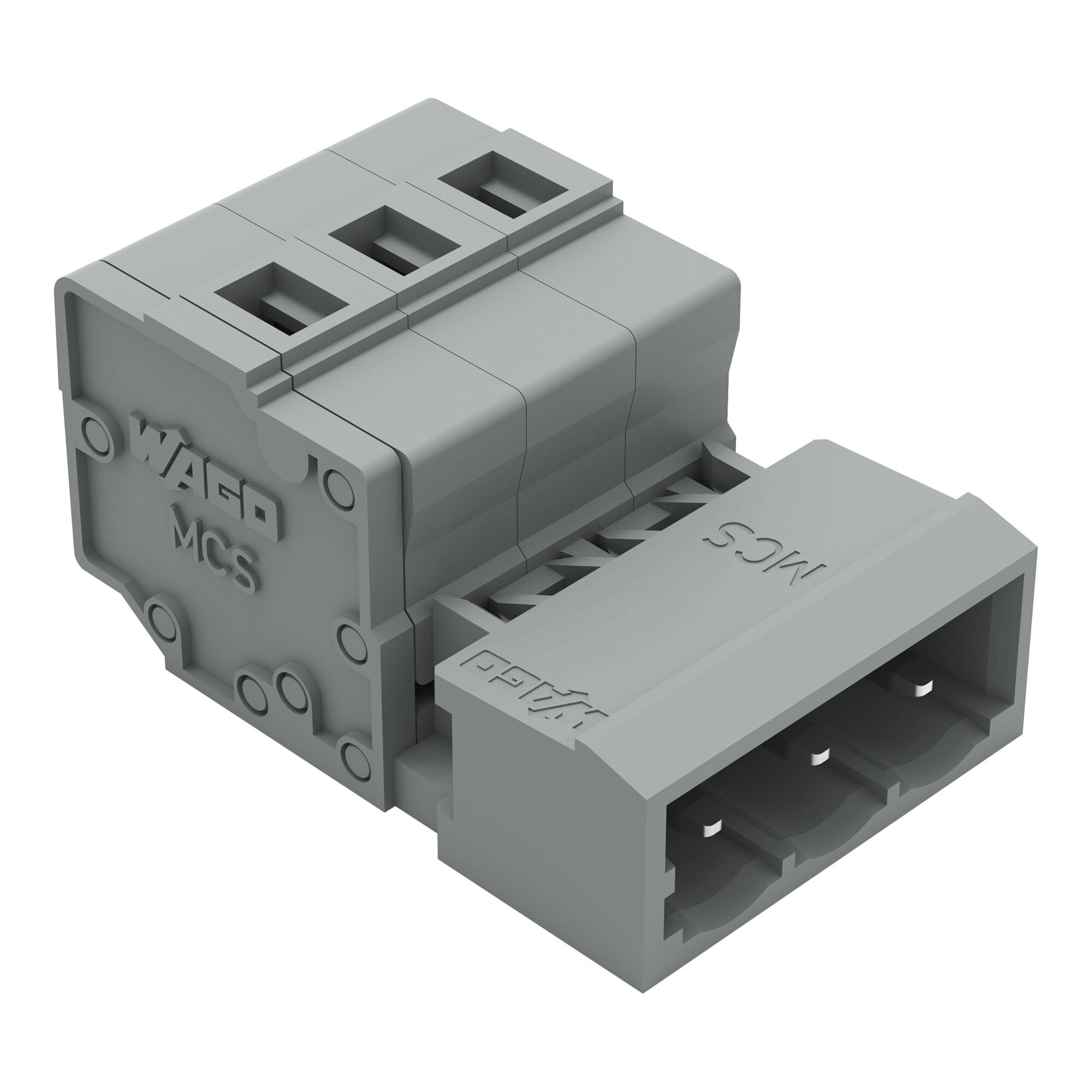 231-603 Operating Tool 1-Conductor Male Connector, 630 V, 12 A, 28 to 12 AWG Wire, 3 Poles