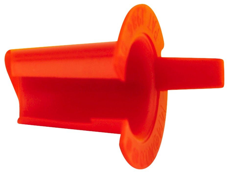 0 Anti-Short Conduit Bushing, 5/16 in Conduit, 12 to 2 AWG, 14 to 2 AWG, 14 to 3 AWG AC Cable, Plastic