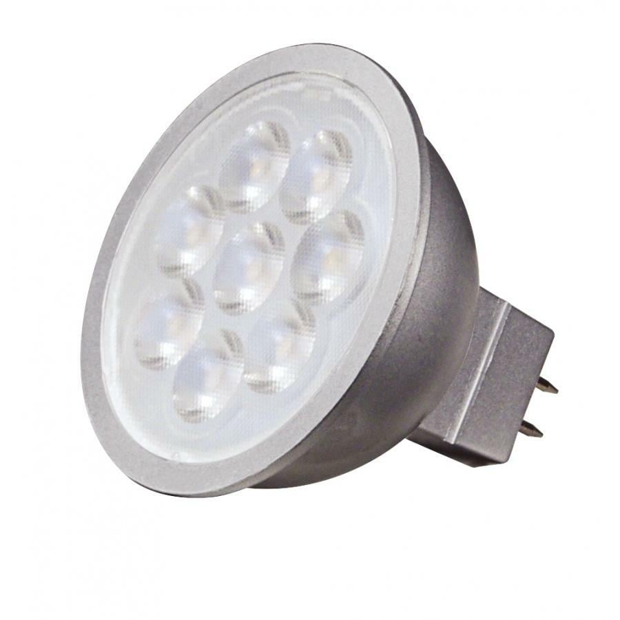 S9616 Dimmable Replacement Lamp, 6.5 W, 35 W Incandescent Equivalent, GU5.3 Lamp, MR16 Shape, 450 Lumens