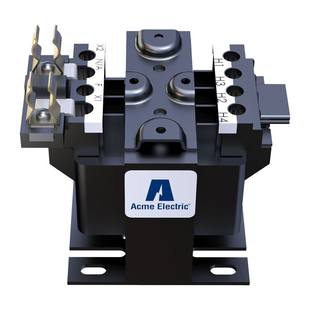 CE1000N008 CE Encapsulated Industrial Control Transformer, 220/230/240 x 440/460/480 V AC Primary, 110/115/120 VAC Secondary, 1 kVA Power Rating, 50/60 Hz, 1 Phase