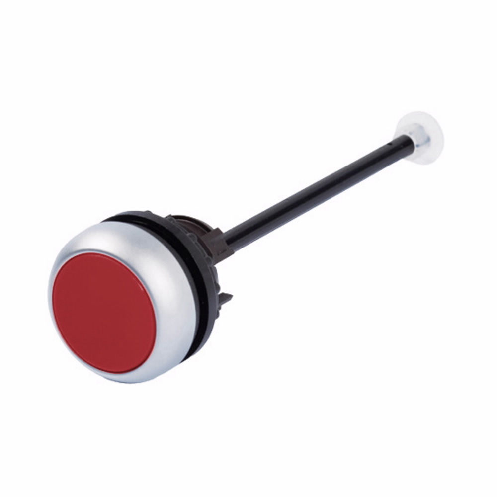 M22-DZ-R Modular Through-the-Door Non-Illuminated Pushbutton Operator With Button, 22.5 mm, Red