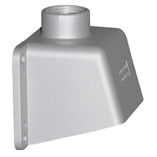 AEE33 Weatherproof Mounting Box With Angle Opening, For Use With 30 A Pin and Sleeve Receptacles, 4.12 in H x 5 in W x 3.33 in D, Copper Free Aluminum