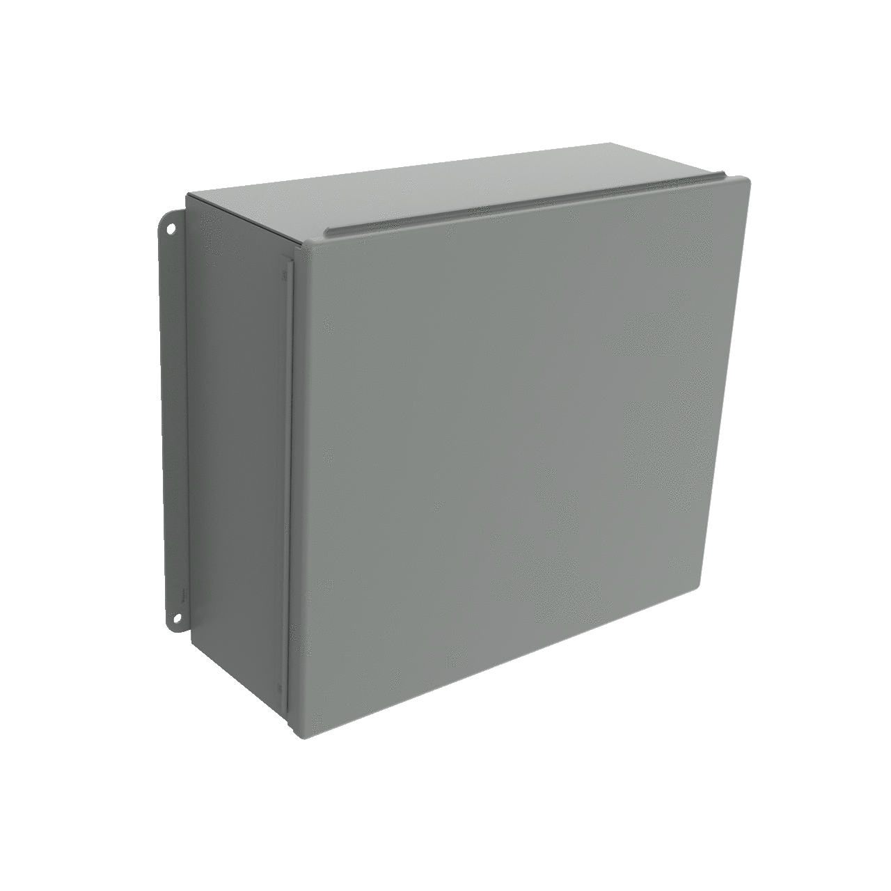 A1614CHS Junction Box, 16 in H x 14 in W x 6 in D, Continuous Hinged/Screw Clamp Cover, NEMA 12/13/IP65 NEMA Rating, Steel
