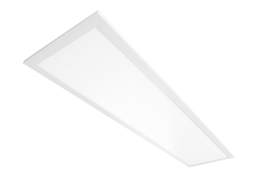 EZPAN1X4-40/D10 EZPAN Standard Edgelit Panel Light, LED Lamp, 41 W Fixture, 120/208/240/277 V AC, Aluminum Housing