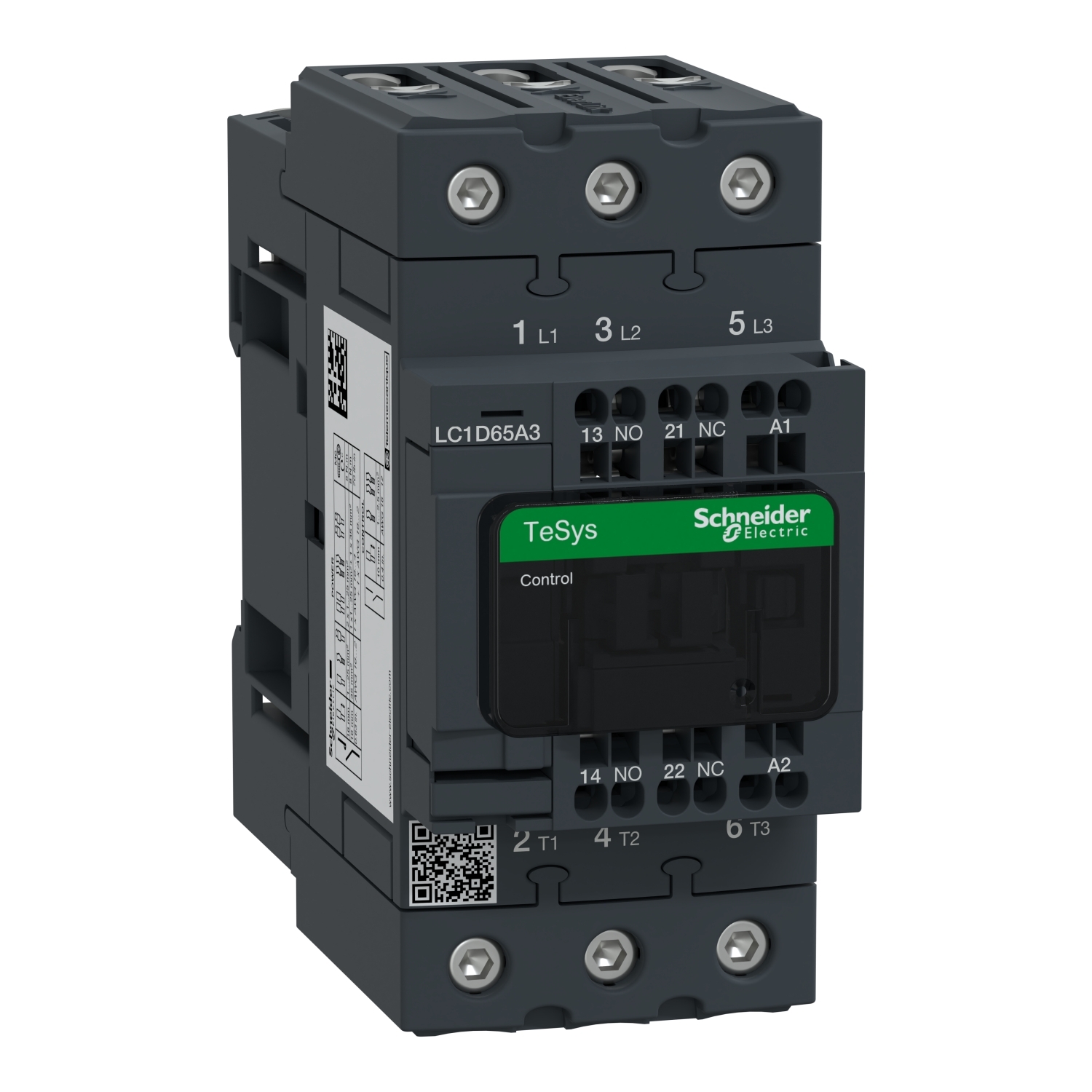 LC1D65A3FE7 Non-Reversing Contactor, 3 Poles