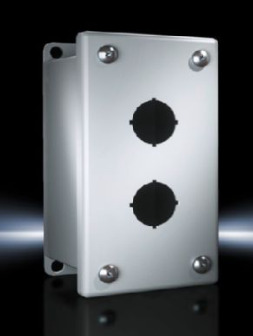 8017651 PB Series Standard Pushbutton Box, 6.2 in W x 3 in D, NEMA 4/12/13 NEMA Rating, Carbon Steel