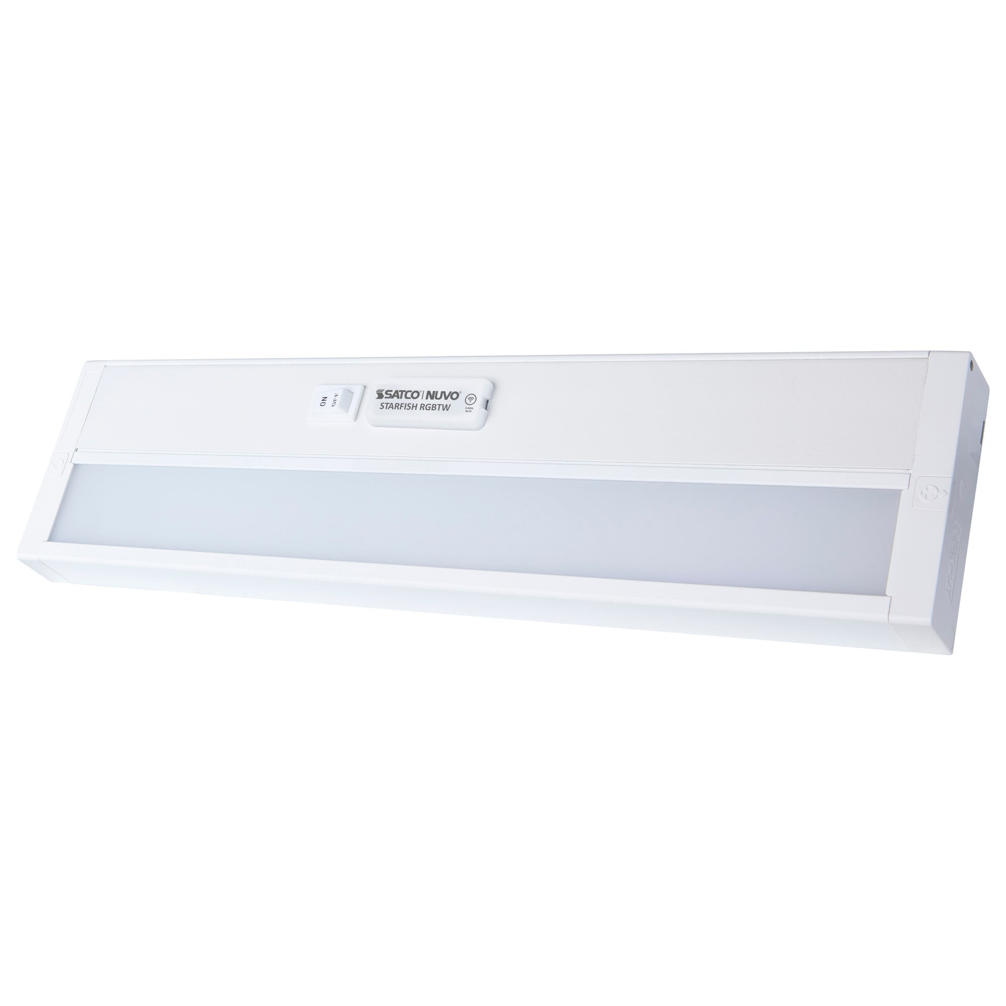 63-552 Nuvo Utility Cabinet Light, 9 W Fixture, 120 V AC, White Housing