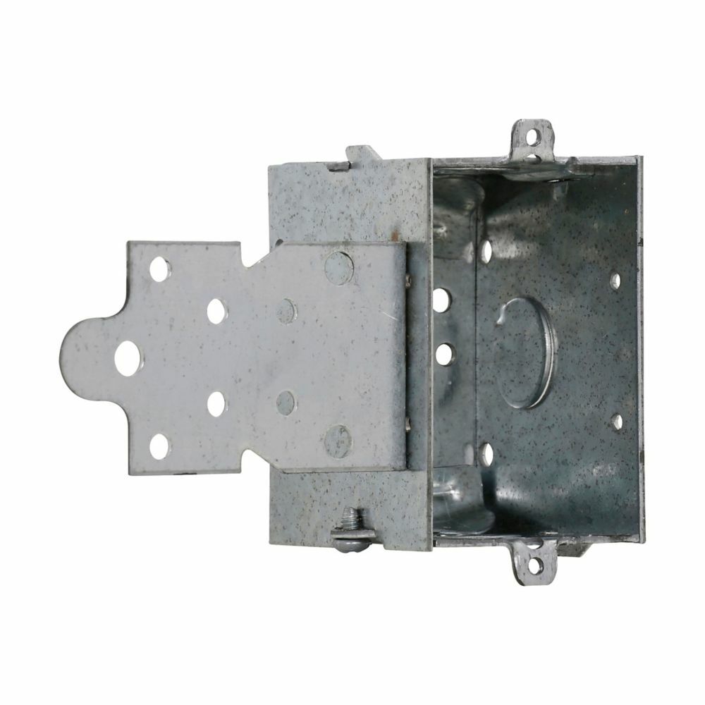 TP164 Thepitt Deep Welded Switch Box, Steel, 12.5 cu-in Capacity, 1 Gang, 1 Knockout, 2 in W x 2-1/2 in D x 3 in H