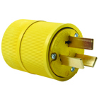 Gator Grip Plug, 3pole 3wire 50amp 125/250volt, yellow