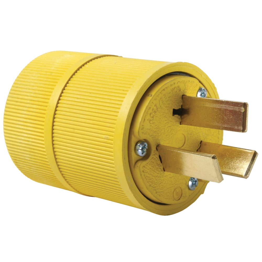 1051 Gator Grip Plug, Yellow