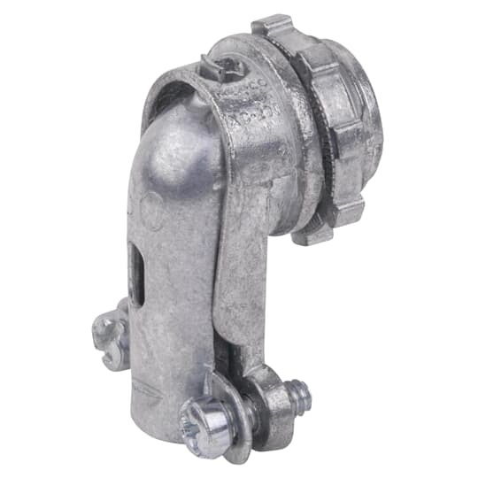 XC298 Steel City Clamp Type Non-Insulated Conduit Connector, 3 in Trade, 3.07 to 4.02 in Cable Openings, Die Cast Zinc