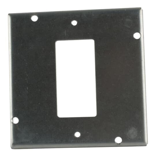 RSL-16 Steel City Surface Cover, 4-11/16 in L x 4-11/16 in W x 1/2 in D, Steel
