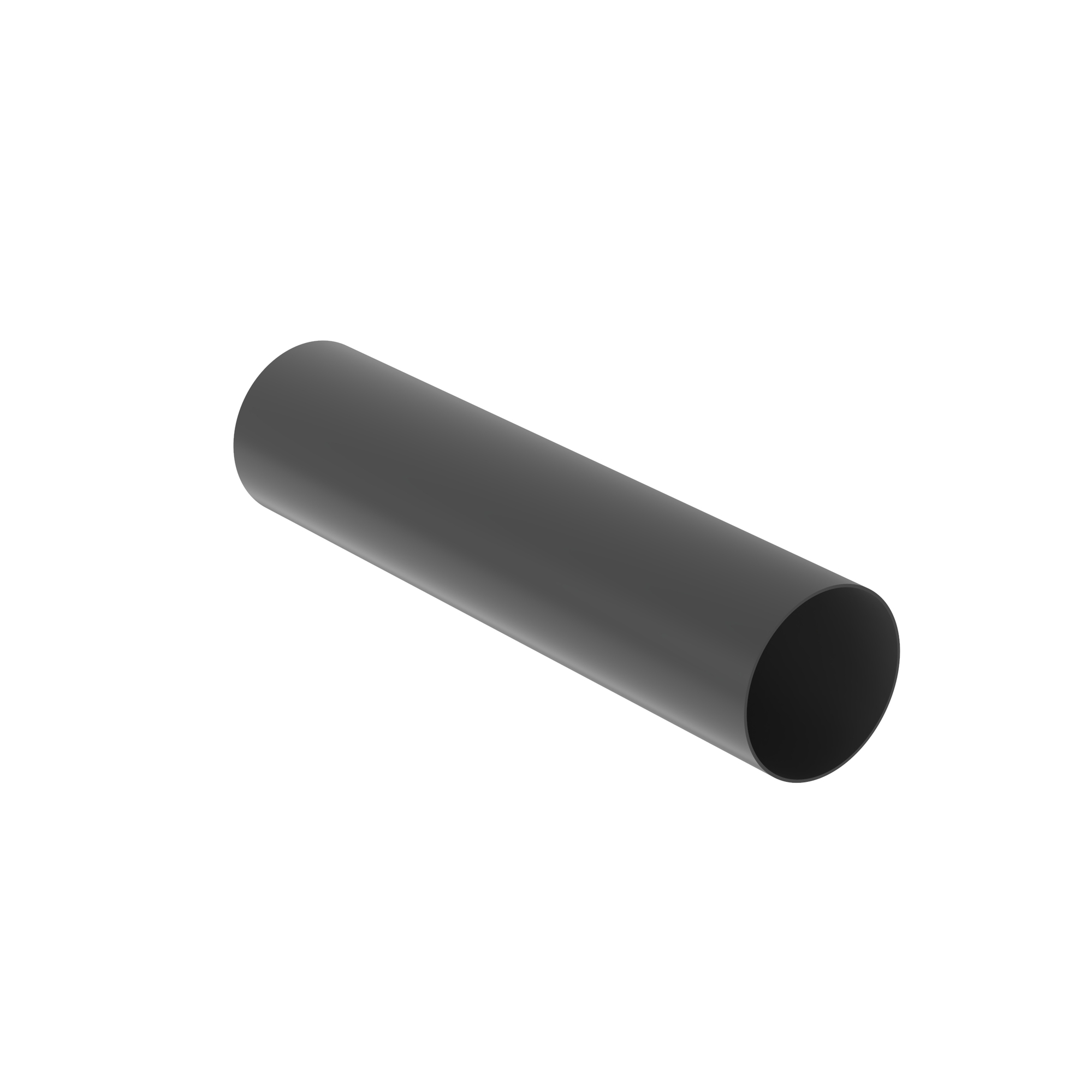 TV105-6M20Y Non-Shrink Tubing, Black, PVC, 6 AWG, PK1