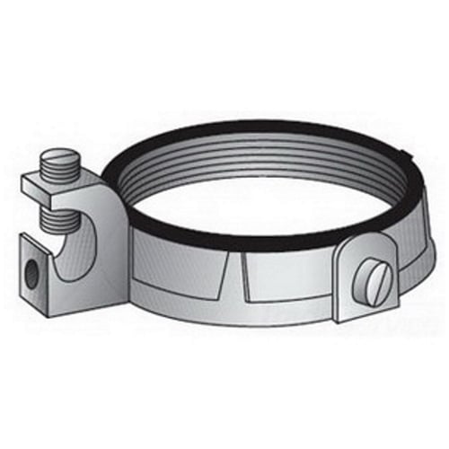 IBC-100L-4AC Type IBC-L-AC Grounding Bushing, 14 to 4 AWG AC Cable, 1 in Trade, Aluminum/Malleable Iron/Steel, Zinc/Tin Plated