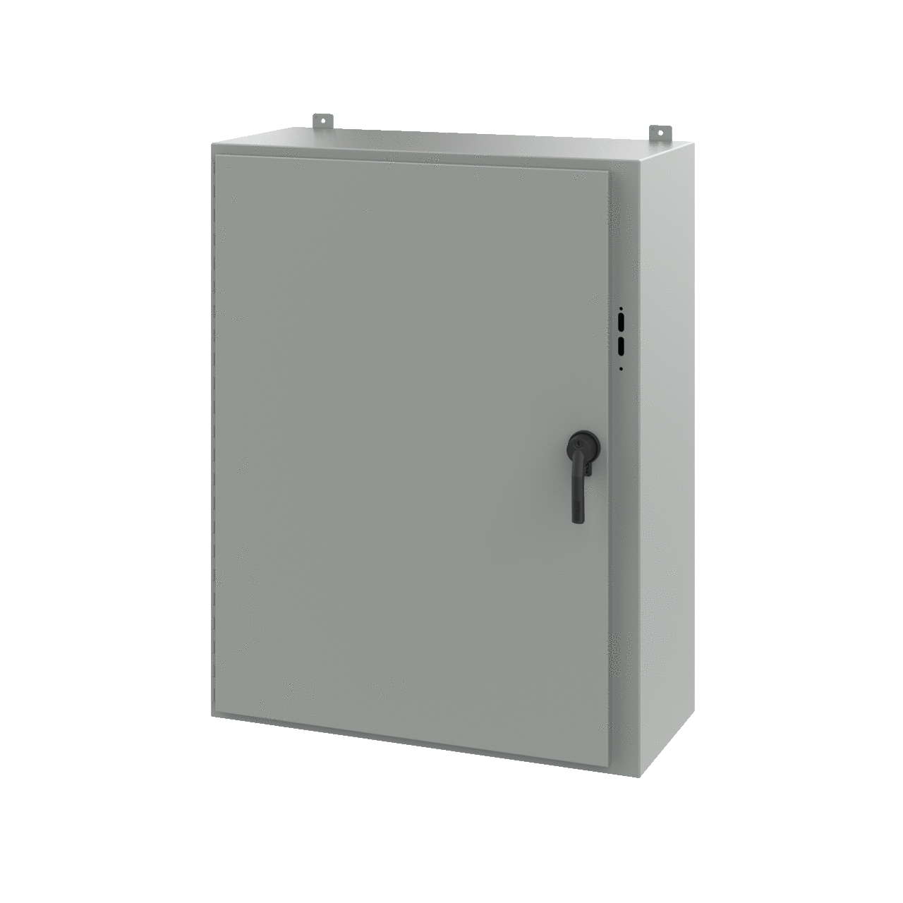 A48SA3816LPPL A25 Preferred Cutout Disconnect Enclosure With Handle, 48 in L x 37.38 in W x 16 in D, NEMA 12/13 NEMA Rating, Steel