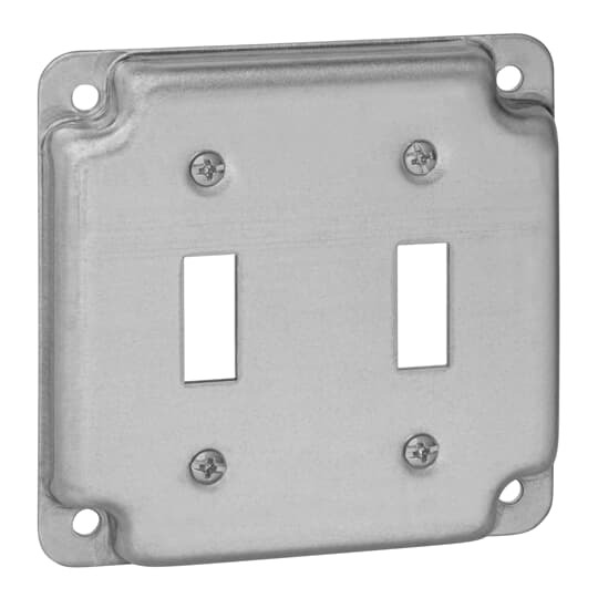 RS-5 Steel City RS Series Surface Cover, 4 in L x 4 in W x 1/2 in D, Steel