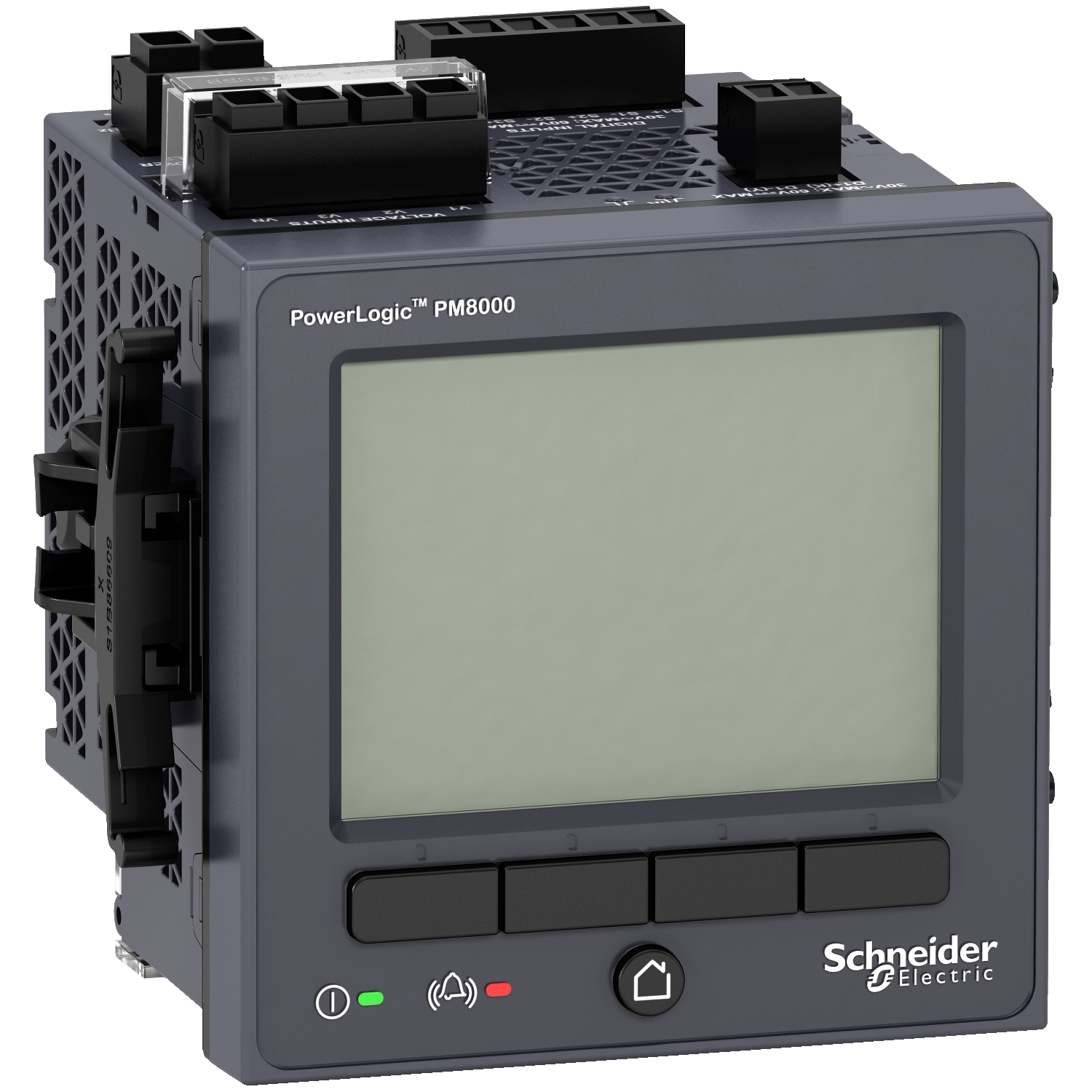 METSEPM8240 PowerLogic PM8000 Power Meter, 90 to 415 V AC/120 to 300 V DC, 1/5/10 A, 50/60 Hz, 18 to 36 VA Power Rating, 0.3 mOhm