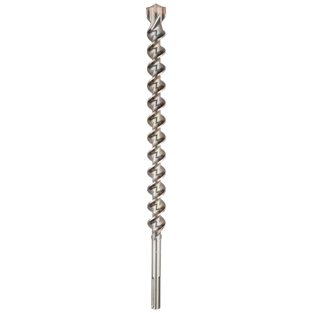 48-20-3955 48-20 Rotary Hammer Drill Bits, 1 in Drill Bit, 45/64 in Shank, 24 in D Cutting, 29 in OAL